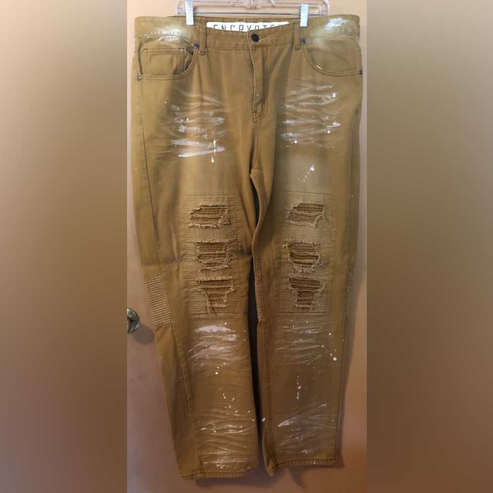 Straight leg jeans